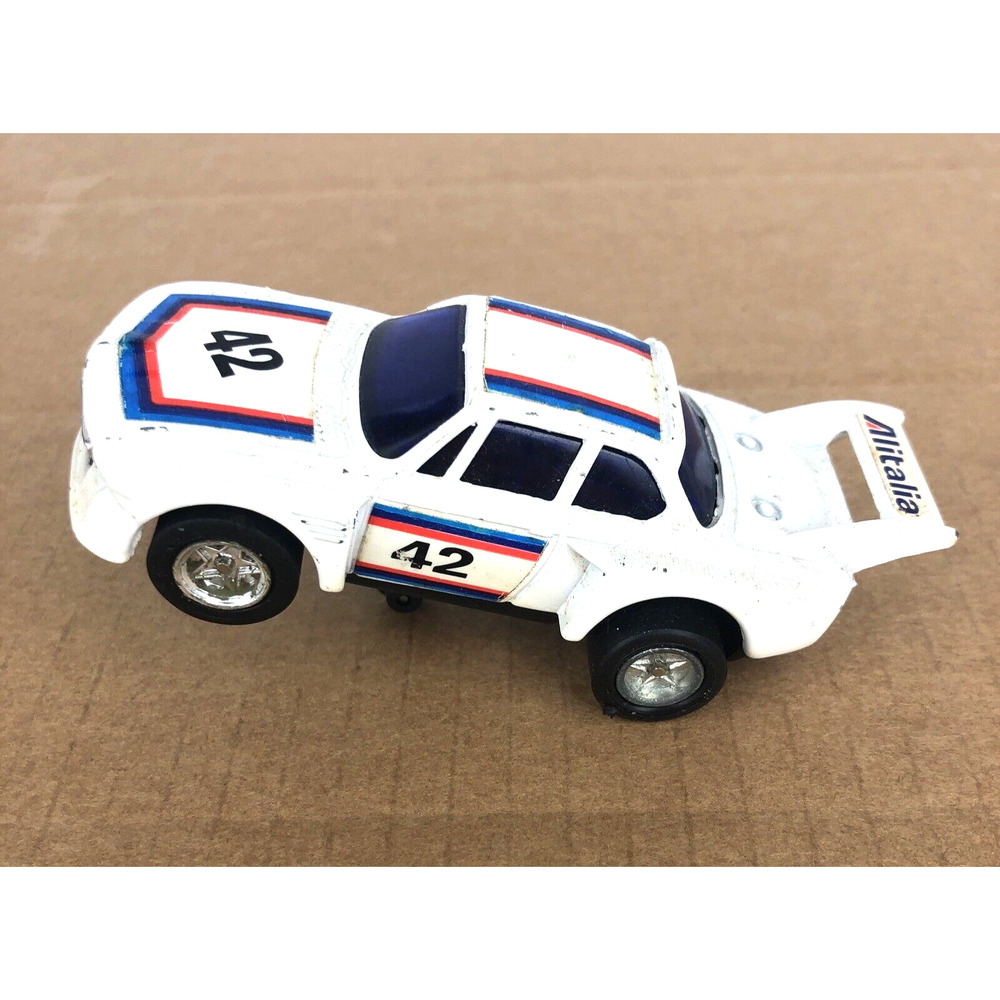 Vintage ZEE Alitalia BMW 35CSL Model Car Diecast‎ Scale 1:48 Fly Motor #42